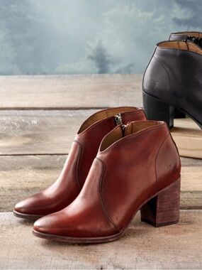 Frye Nora Zip Short Boots